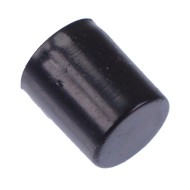 Black 3x2mm Round Switch Cap Black 3x2mm Round Switch Cap