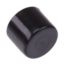 U2512 Black 8mm Cap for 18000 Series Push Button Switches