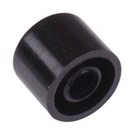 U2512 Black 8mm Cap for 18000 Series Push Button Switches U2512 Black 8mm Cap for 18000 Series Push Button Switches