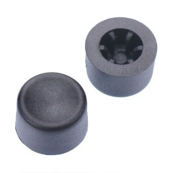 U572 Black Push Button Switch Cap