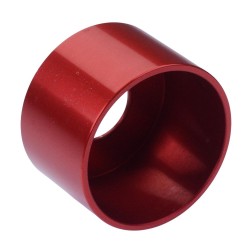 Red Anodized Bezel for 13000 Series Push Button Swithes 17.5mm  Red Anodized Bezel for 13000 Series Push Button Swithes 17.5mm