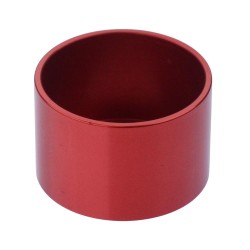 Red Anodized Bezel for 13000 Series Push Button Swithes 17.5mm  Red Anodized Bezel for 13000 Series Push Button Swithes 17.5mm