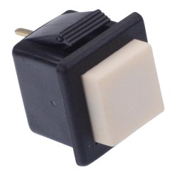 White On-(Off) Normally Closed Momentary Push Button Switch SPST 3A 1442N White On-(Off) Normally Closed Momentary Push Button Switch SPST 3A 1442N