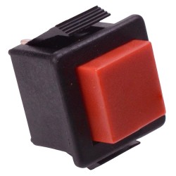 Red Momentary Changeover Push Button Switch SPDT 3A 1445NC 