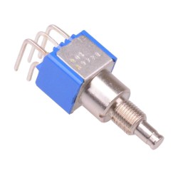 Latching On-On Right Angle PCB Push Button Switch DPDT 8446WA 