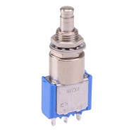 On-(On) Momentary Miniature Push Button Switch SPDT 4A 30VDC 8632A  On-(On) Momentary Miniature Push Button Switch SPDT 4A 30VDC 8632A