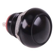 Black Latching 12mm Metal Round Push Button Switch NO/NC Black Latching 12mm Metal Round Push Button Switch NO/NC