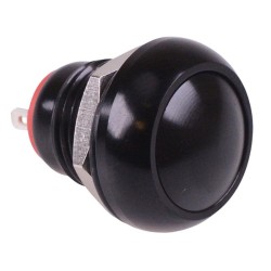 Black Latching 12mm Metal Round Push Button Switch NO/NC Black Latching 12mm Metal Round Push Button Switch NO/NC