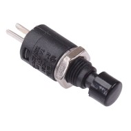 Black Off-(On) Miniature Push Button Switch SPST R13-521B Black Off-(On) Miniature Push Button Switch SPST R13-521B