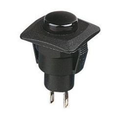 Black Off(On) Momentary Square Base Low Profile Switch SPST R13-510A Black Off(On) Momentary Square Base Low Profile Switch SPST R13-510A