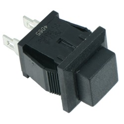 Black Square Momentary On-(Off) Push to Break Switch 1A SPST Black Square Momentary On-(Off) Push to Break Switch 1A SPST