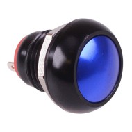 Blue Latching 12mm Metal Round Push Button Switch NO/NC Blue Latching 12mm Metal Round Push Button Switch NO/NC