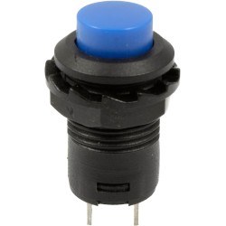 Blue Off(On) Momentary Round 12mm Switch SPST Blue Off(On) Momentary Round 12mm Switch SPST
