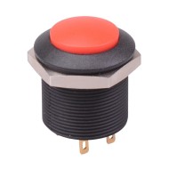 Red Off-(On) Momentary Push Button Switch Round Actuator 24.2mm DPST FPAR3B1462X0X  Red Off-(On) Momentary Push Button Switch Round Actuator 24.2mm DPST FPAR3B1462X0X
