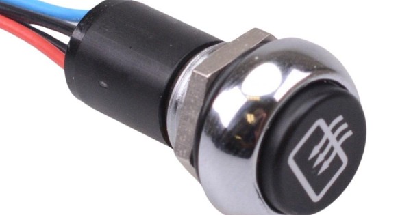 Push Button Auto illuminated Automotive Momentary 12mm Push Button Switch
