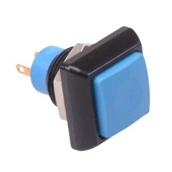 Blue Square Momentary NO 12mm Push Button Switch SPST IP67 IPC3SAD1  Blue Square Momentary NO 12mm Push Button Switch SPST IP67 IPC3SAD1