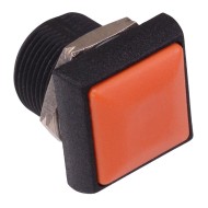 Orange Square 16mm Momentary NO Push Button Switch IP67 IRC3S492  Orange Square 16mm Momentary NO Push Button Switch IP67 IRC3S492