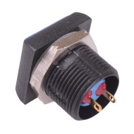 Dark Blue Square 16mm Momentary NO Push Button Switch IP67 IRC3S4B2  Dark Blue Square 16mm Momentary NO Push Button Switch IP67 IRC3S4B2