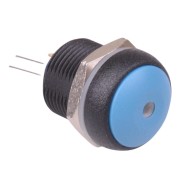 Blue LED Blue Button Round 16mm Latching Push Button Switch IP67 IRR1S412L0B  Blue LED Blue Button Round 16mm Latching Push Button Switch IP67 IRR1S412L0B
