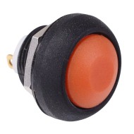 Orange Momentary 12mm Push Button SPST IP67 ISR3SAD900160  Orange Momentary 12mm Push Button SPST IP67 ISR3SAD900160