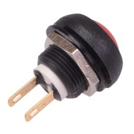 Red Momentary 12mm Push Button SPST IP67 ISR3Z1AD600  Red Momentary 12mm Push Button SPST IP67 ISR3Z1AD600