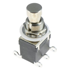 Latching On-On Foot Switch DPDT Side Mount Terminals