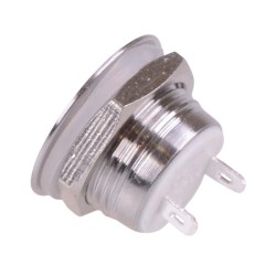 Off-(On) Momentary 12mm Flat Push Button Switch Stainless Steel IP67 Off-(On) Momentary 12mm Flat Push Button Switch Stainless Steel IP67