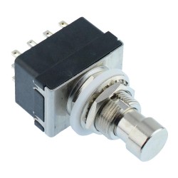 On-(On) Momentary Foot Switch 4PDT
