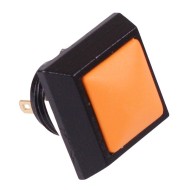 Orange Square Off-(On) Momentary 12mm Metal Push Button Switch IP65 SPST Orange Square Off-(On) Momentary 12mm Metal Push Button Switch IP65 SPST