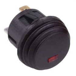 Red Dot On-Off 12V illuminated Push Button Switch 20A Red Dot On-Off 12V illuminated Push Button Switch 20A