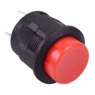 Red Off-(On) 15mm Push Button Momentary Switch SPST R13-523A Red Off-(On) 15mm Push Button Momentary Switch SPST R13-523A