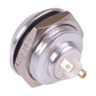 Red Off-(On) 16mm Metal Round Push Button Switch IP65 SPST Red Off-(On) 16mm Metal Round Push Button Switch IP65 SPST