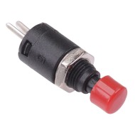 Red Off-(On) Miniature Push Button Switch SPST R13-521B Red Off-(On) Miniature Push Button Switch SPST R13-521B