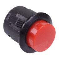 Red Push-Fit 16mm Momentary Off-(On) Push Button Switch 3A SPST Red Push-Fit 16mm Momentary Off-(On) Push Button Switch 3A SPST