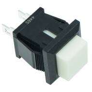 White Square Momentary On-(Off) Push to Break Switch 1A SPST White Square Momentary On-(Off) Push to Break Switch 1A SPST