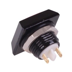 Yellow Square Off-(On) Momentary 12mm Metal Push Button Switch IP65 SPST Yellow Square Off-(On) Momentary 12mm Metal Push Button Switch IP65 SPST