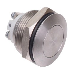 AV031003C940K Momentary 22mm Push Button Vandal Switch SPST IP65 2A 48VDC AV031003C940K Momentary 22mm Push Button Vandal Switch SPST IP65 2A 48VDC