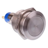 Off-(On) Momentary 19mm Anti Vandal Push Button Switch SPST AV099633D200K  Off-(On) Momentary 19mm Anti Vandal Push Button Switch SPST AV099633D200K