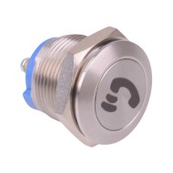 Call Momentary NO 19mm Vandal Push Button Switch SPST AV09C703D940KX2707-1  Call Momentary NO 19mm Vandal Push Button Switch SPST AV09C703D940KX2707-1