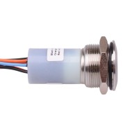 Green LED 24VDC Momentary NO/NC Push Button Vandal Switch IP67 AV3V22F202084BK 