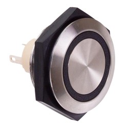 AV50022000024BK Momentary 30mm Push Button Vandal Switch SPDT IP67 1A 30VDC AV50022000024BK Momentary 30mm Push Button Vandal Switch SPDT IP67 1A 30VDC