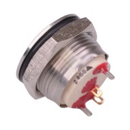 Momentary 19mm White Power LED illuminated Vandal Push Button Switch IP67 AV9SLD2487011K  Momentary 19mm White Power LED illuminated Vandal Push Button Switch IP67 AV9SLD2487011K