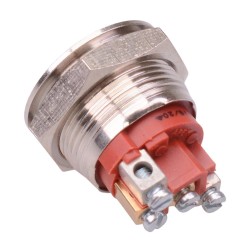 Momentary 19mm Red LED illuminated Vandal Push Button Switch AV9SLD9086002  Momentary 19mm Red LED illuminated Vandal Push Button Switch AV9SLD9086002