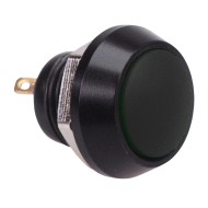 Black Off-(On) Momentary Vandal Resistant Push Button Switch 2A SPST Black Off-(On) Momentary Vandal Resistant Push Button Switch 2A SPST