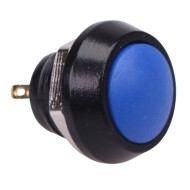 Blue Off-(On) Black Momentary Vandal Resistant Push Button Switch 2A SPST Blue Off-(On) Black Momentary Vandal Resistant Push Button Switch 2A SPST