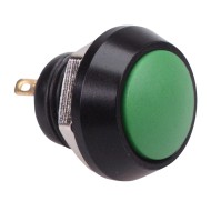 Green Off-(On) Black Momentary Vandal Resistant Push Button Switch 2A SPST Green Off-(On) Black Momentary Vandal Resistant Push Button Switch 2A SPST