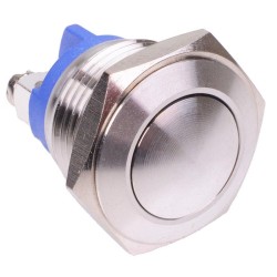 Off-(On) 16mm Domed Stainless Steel Vandal Resistant Push Button Switch 2A SPST Screw Off-(On) 16mm Domed Stainless Steel Vandal Resistant Push Button Switch 2A SPST Screw