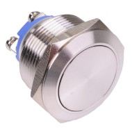 Off-(On) 22mm Stainless Steel Vandal Resistant Push Button Switch 2A SPST Screw Off-(On) 22mm Stainless Steel Vandal Resistant Push Button Switch 2A SPST Screw