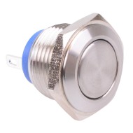 Off-(On) Momentary 16mm Vandal Resistant Push Button Switch SPST Off-(On) Momentary 16mm Vandal Resistant Push Button Switch SPST
