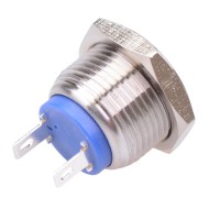 Off-(On) Momentary 16mm Vandal Resistant Push Button Switch SPST Off-(On) Momentary 16mm Vandal Resistant Push Button Switch SPST